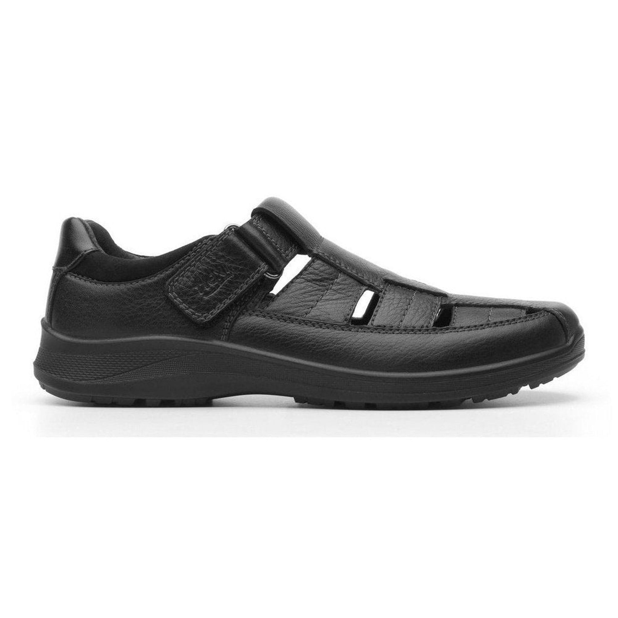 Sandalia Hombre Flexi Urbana 50807 Negro Graneado Original~