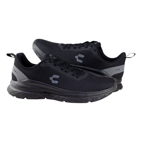 Tenis Running Negro Charly Hombre 1086445 Suela Eva Trotar