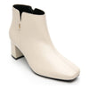 Botines Con Tacon Flexi Para Mujer Semi Vestir 119706 Beige