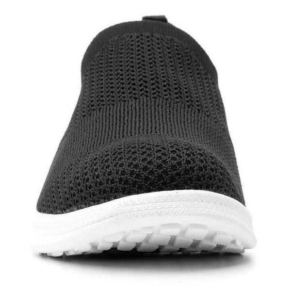 Tenis Flexi Estilo Calcetín Mujer 101302 Negro Recovery Foam