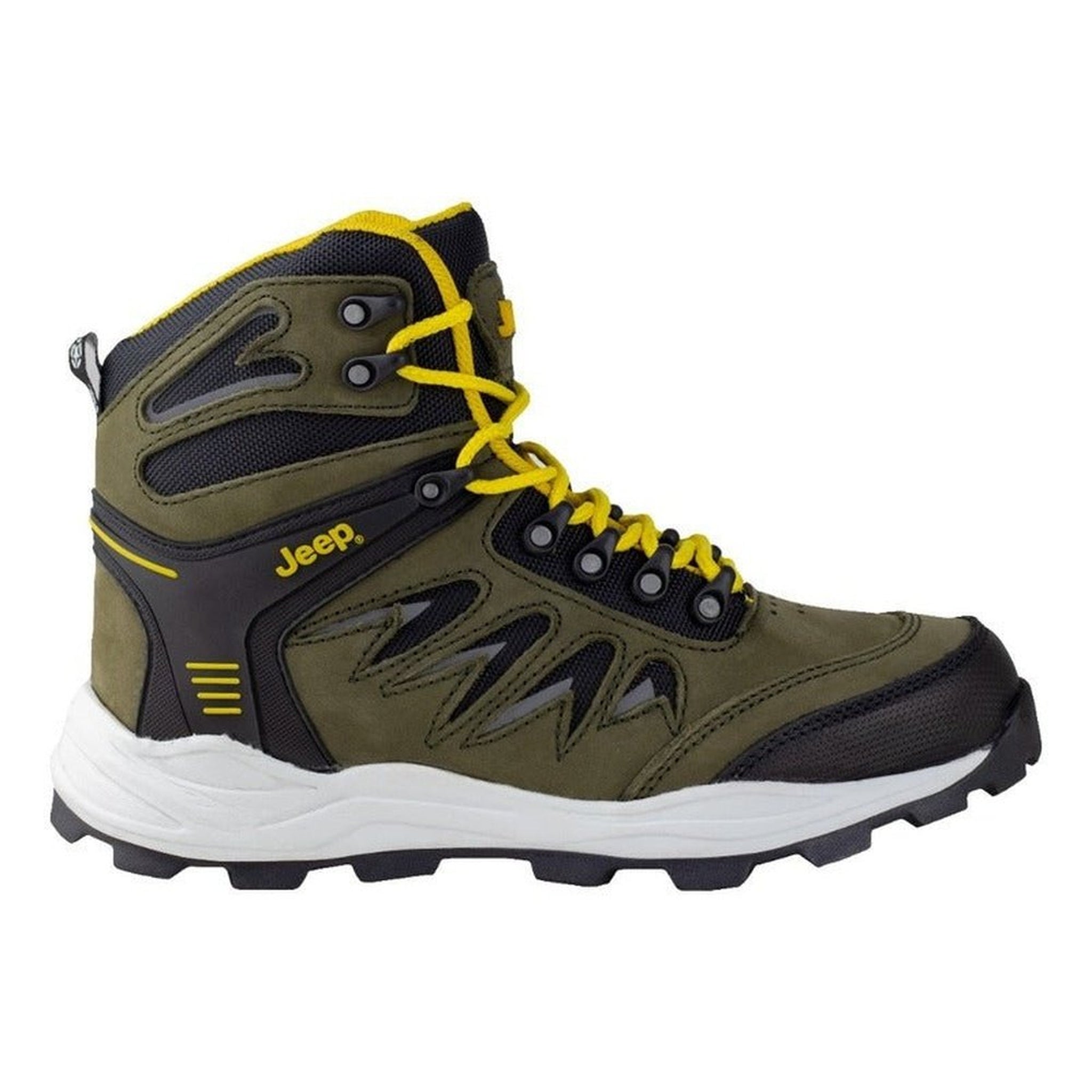 Botas Urbanas Jeep Outdoor Aventura Hombre 701 Nobuck Verde~