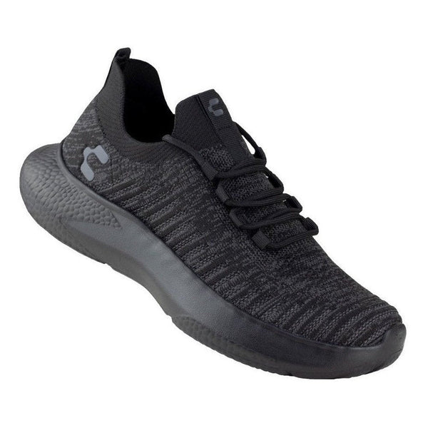 Tenis Running Para Hombre Charly Sense Sport 1086400 Negro N