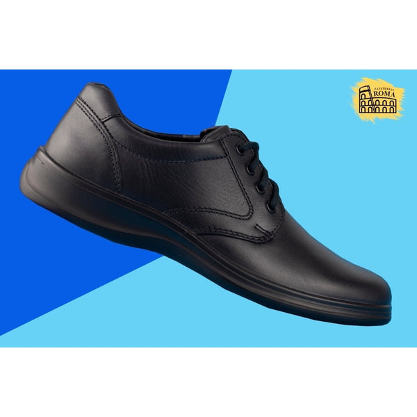 Zapato Comodo Servicio Hombre Flexi Negro 63201 Original!