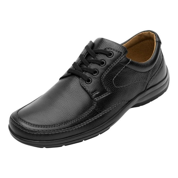 Zapato Derby De Hombre Flexi Clasico 71612 Negro Comfort