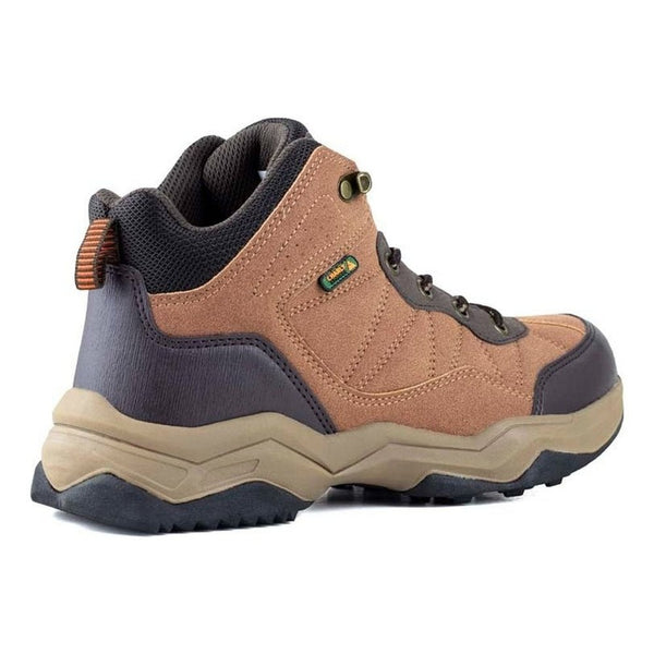 Botas Outdoor Para Hombre Charly Hiking 1038091 Café Camell