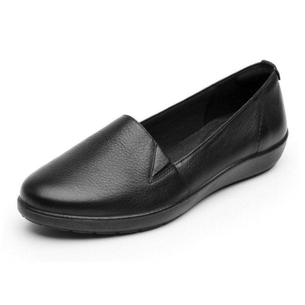 Zapato Casual Mujer Slip On Flexi 101905 Negro Walking Soft