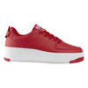 Tenis Urbano Mujer Plataforma Suela Gruesa 1059048 Rojo