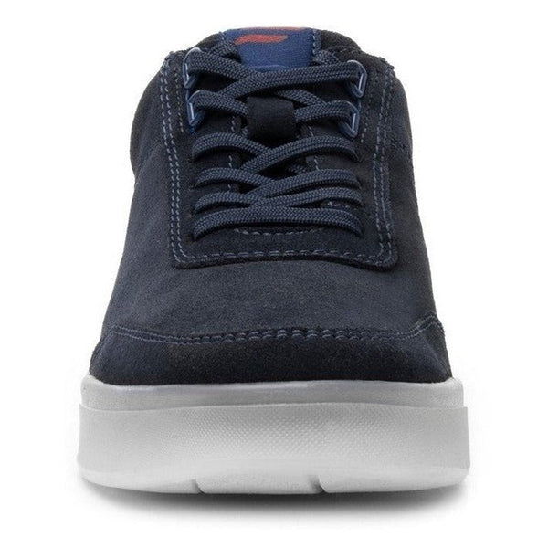 Tenis Urbano De Hombre Flexi Hyperform 408902 Azul Gamuza