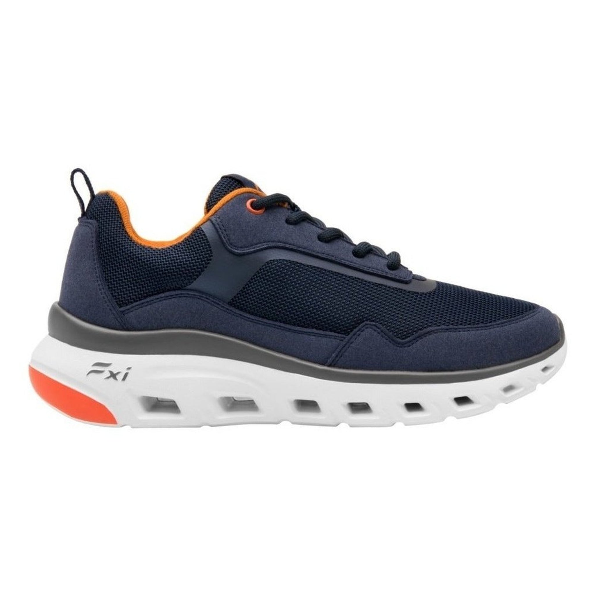 Tenis Urbano Moda Para Hombre Flexi 409802 Azul Textil Sport