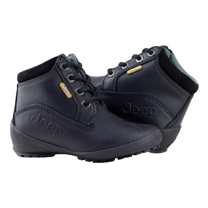 Botas Jeep Footwear Juvenil 15522 Crazy Negro Comoda Origina
