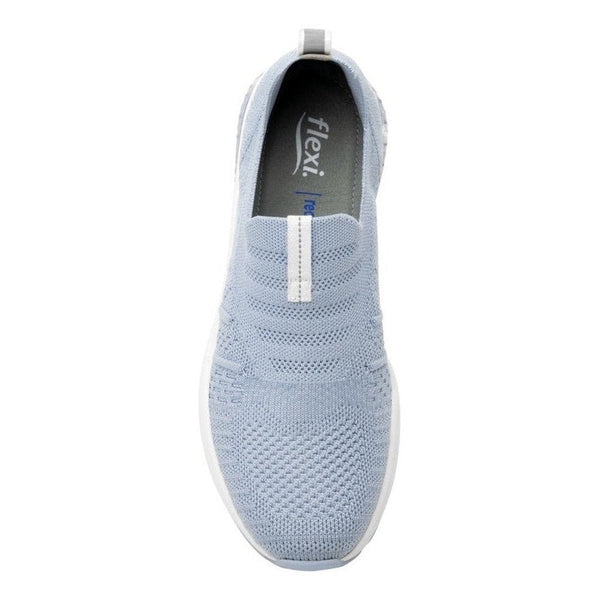 Tenis Flexi Mujer Tipo Calcetin Recovery Foam 105101 Azul