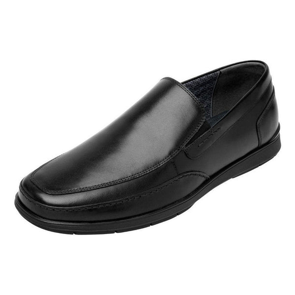 Mocasin Clasico Negro Para Hombre Flexi Slip On 413701 Loafe