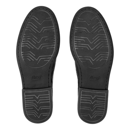 Zapato Escolar De Charol Flexi 126901 Negro Derby Original