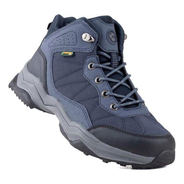 Botas Charly De Hombre Outdoor Hiking 1038091 Marino Gris