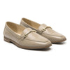 Zapato Flats Mujer Flexi 126602 Taupe De Semi Vestir Hebilla