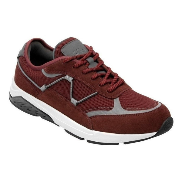 Tenis Sport Urbanos Hombre Flexi 407502 Vino Suela Ligera