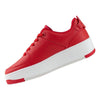 Tenis Urbano Mujer Plataforma Suela Gruesa 1059048 Rojo