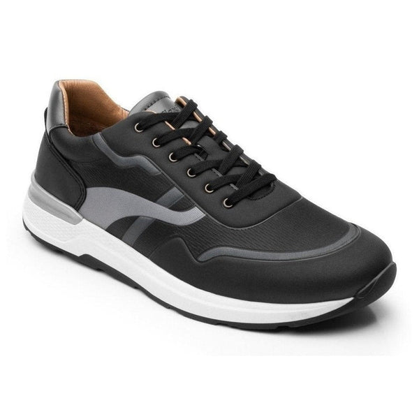 Tenis Para Hombre Urbanos Acolchado 406901 Negro Origin~