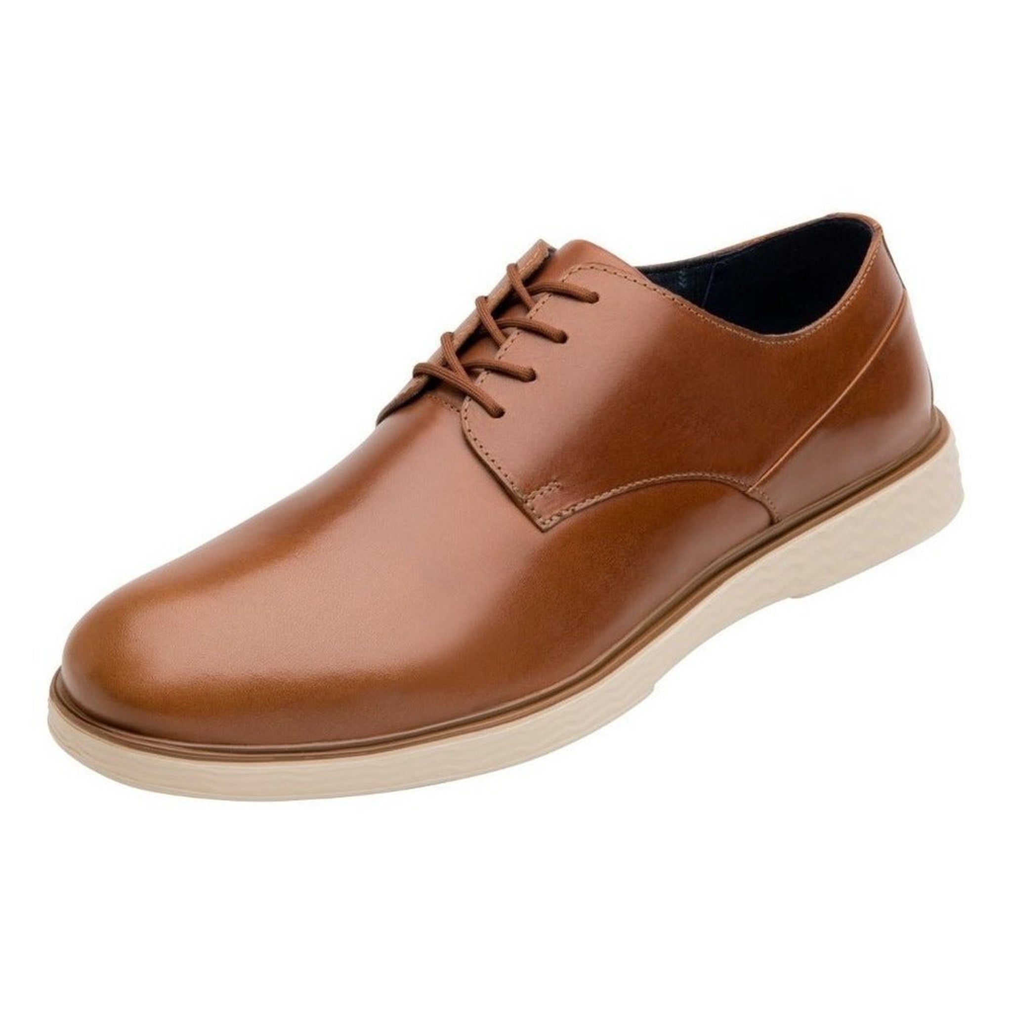 Zapato Hombre Tipo Derby Flexi Original 409401 Tan Ligero