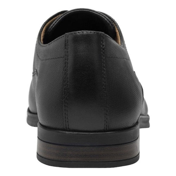 Zapato Negro Oxford Hombre Semi Vestir Flexi 413602 Confort