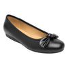 Ballerinas Casual Mujer Flexi 116309 Negro Detalle Moño Piel