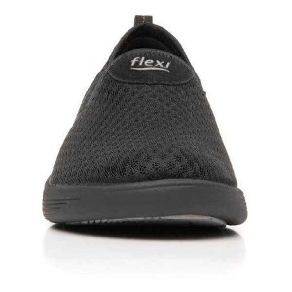 Tenis De Mujer Flexi Slip On 104901 Negro Livianos Original