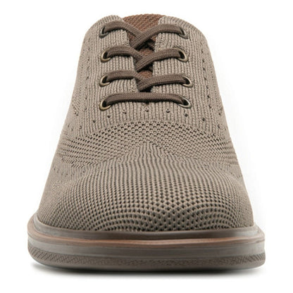 Zapato Flexi Hombre Oxford Para 413104 Taupe Tejido Textil~