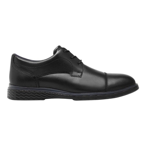 Zapato Derby Negro De Semi Vestir Flexi Hombre 409405 Clasic