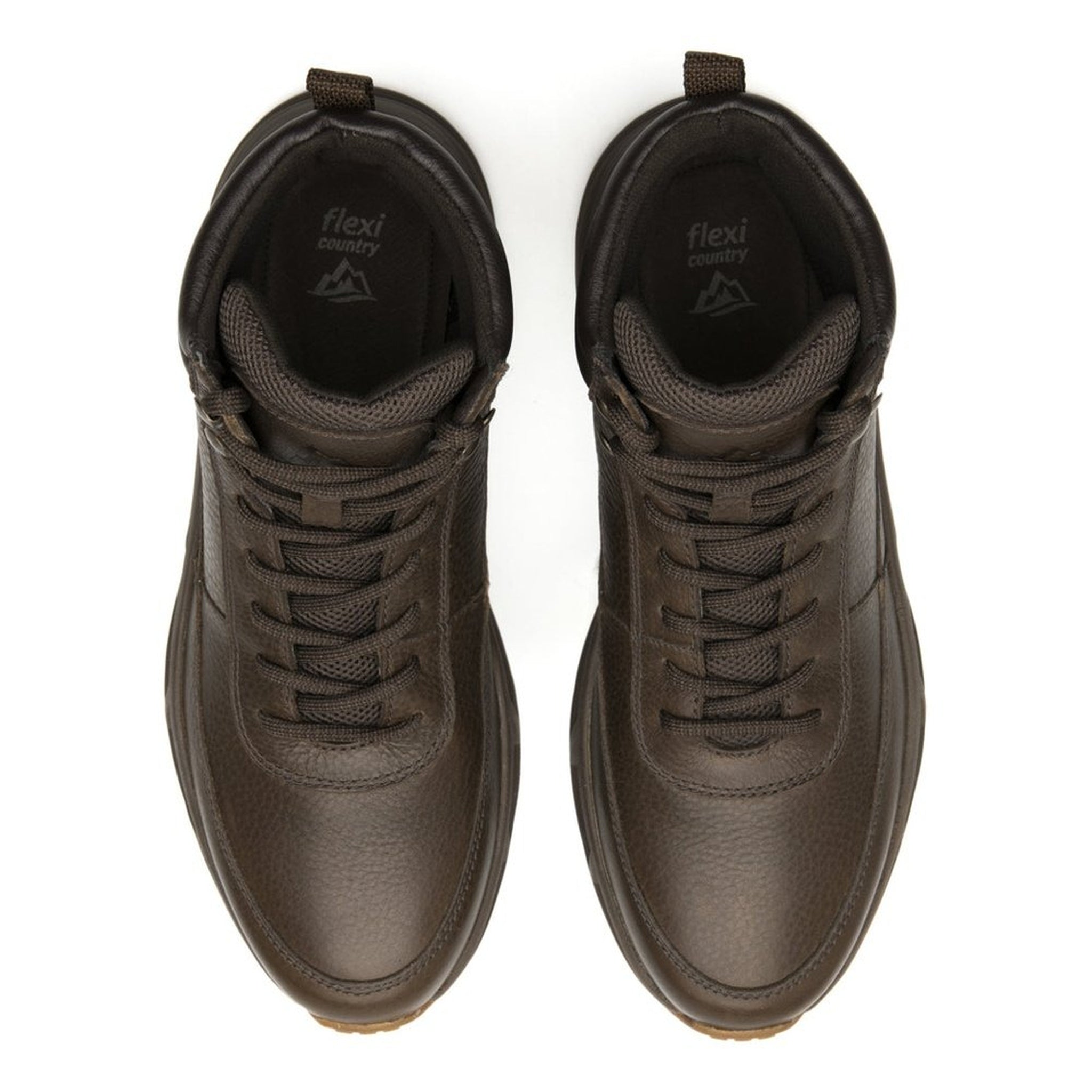Botin Hombre Flexi Outdoor Graneada Confort 410904 Chocolate